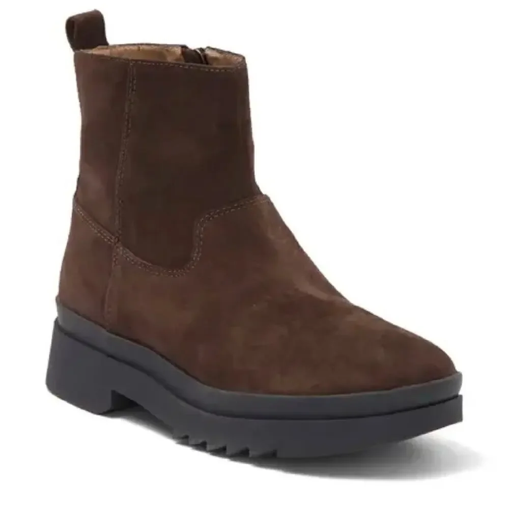 Eileen Fisher Floyd Waterproof Boots in Chocolate Brown Size 11